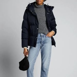 NWT Rag & bone navy Leonard puffer jacket